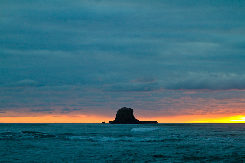 Ruby Beach At Sunset